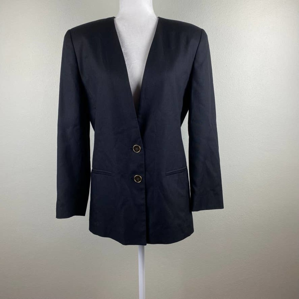 Vintage 90's Pendleton Blazer Sz 6 Black